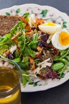 Jessica Koslow's Chicken Salad and Shiso Lemon Verbena Tea